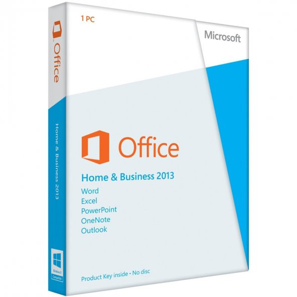Microsoft Office Ev ve İş 2013 Türkçe Kutu T5D-01781