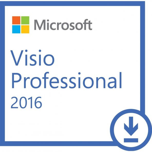 Microsoft Visio Professional 2016 D87-07114 (Dijital İndirilebilir Lisans)