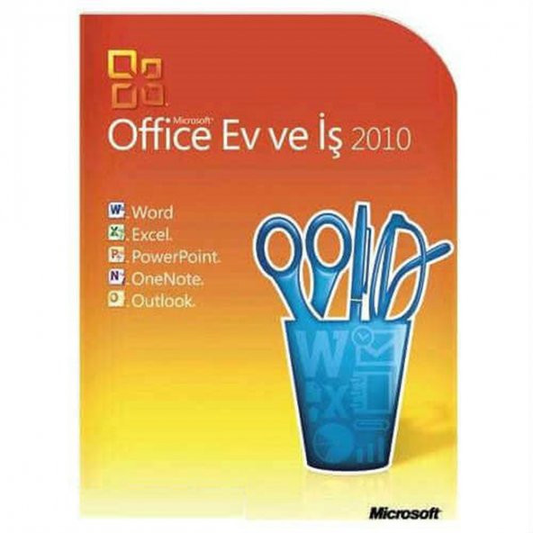 Microsoft Office Ev ve İş 2010 Türkçe 32/64Bit (Elektronik Lisans)