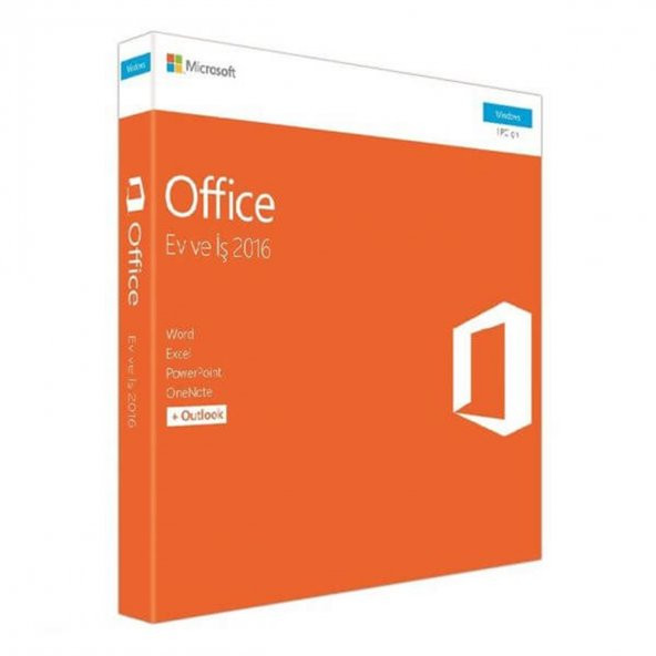 Microsoft Office Ev ve İş 2016 Box T5D-02714 (Microsoft Türkiye Garantili)