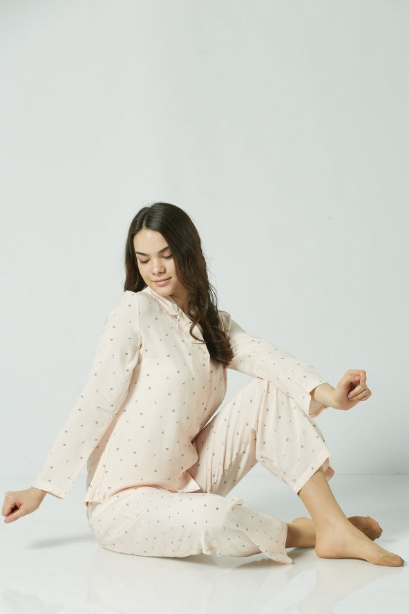 Ribanas Pijama Takımı 1011 Desenli - 3