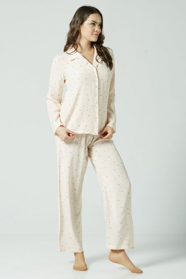 Ribanas Pijama Takımı 1011 Desenli - 4