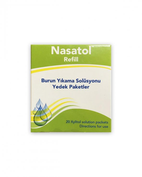 Nasatol Refill Burun Yıkama Solüsyonu Yedek Paketl