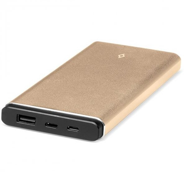 ttec AlumiSlim 10.000mAh Taşınabilir Şarj Aleti / Powerbank Altın