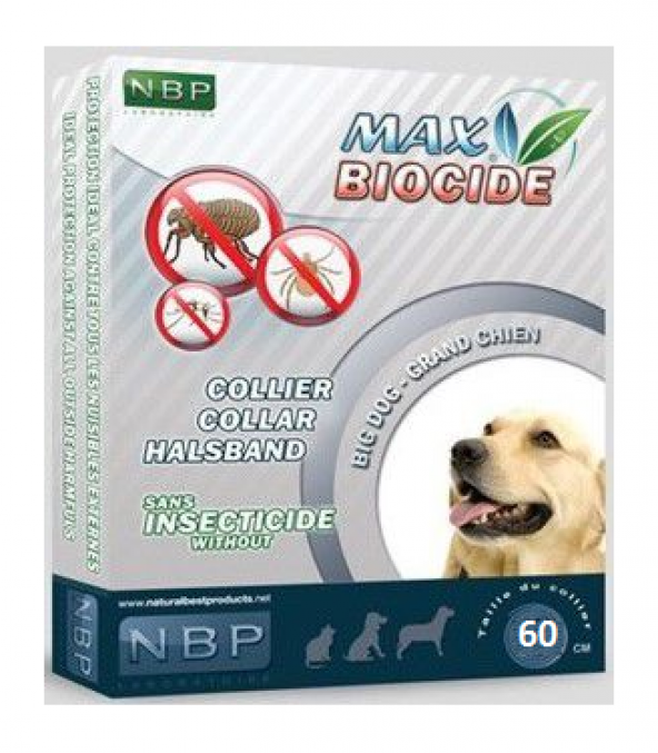 Max Biocide Büyük Köpek Dış Parazit Tasması 50 Cm