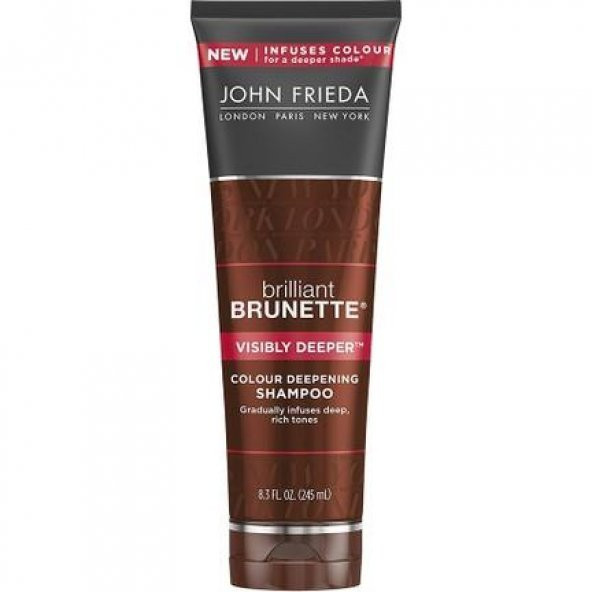 John Frıeda Kahverengi Saçlara Özel Ton Koyulaştırıcı Şampuan 250