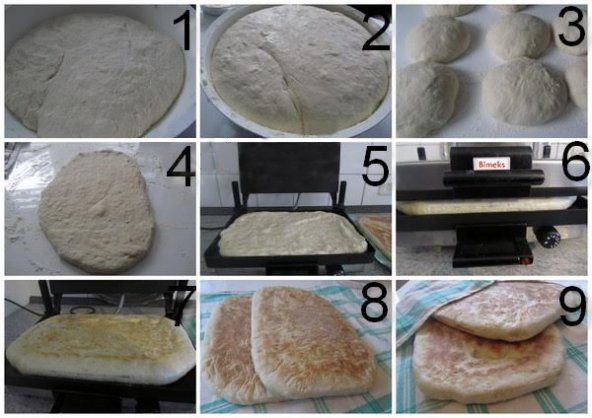 BİMEKS TURBOMEKS JUMBO Lahmacun Bazlama (TAVALI) - 6