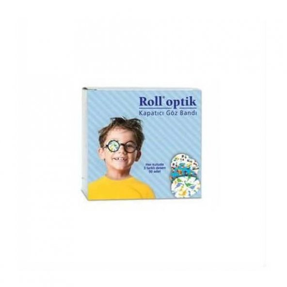 Roll Optik Göz Kapama Bandı 50 Adet Erkek Çocuk