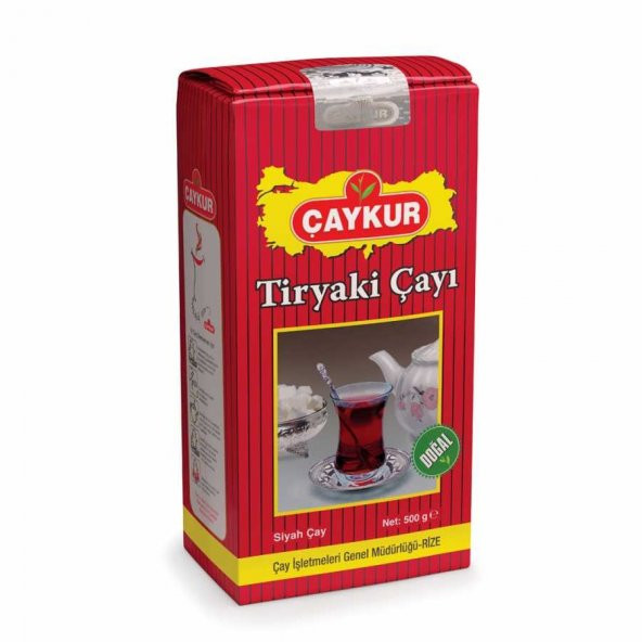 Çaykur Tiryaki Çayı 500 Gr 15 Adet (1 Koli)