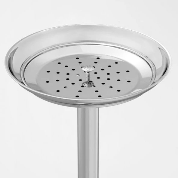 Maxıflow Şampanya Küllük 430 kalite Krom - 2