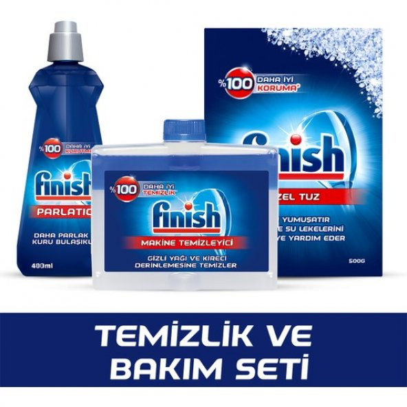 Finish Bulaşık Makinası Temizlik ve Bakım Seti