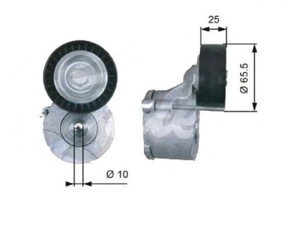 FIAT ALBEA  1.3 MULTİJET GERGİ RULMANI KOMPLE         55244469