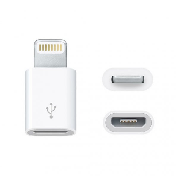 Micro Usb den Lightning (iPhone) Dönüştürücü ŞARJ Çevirici