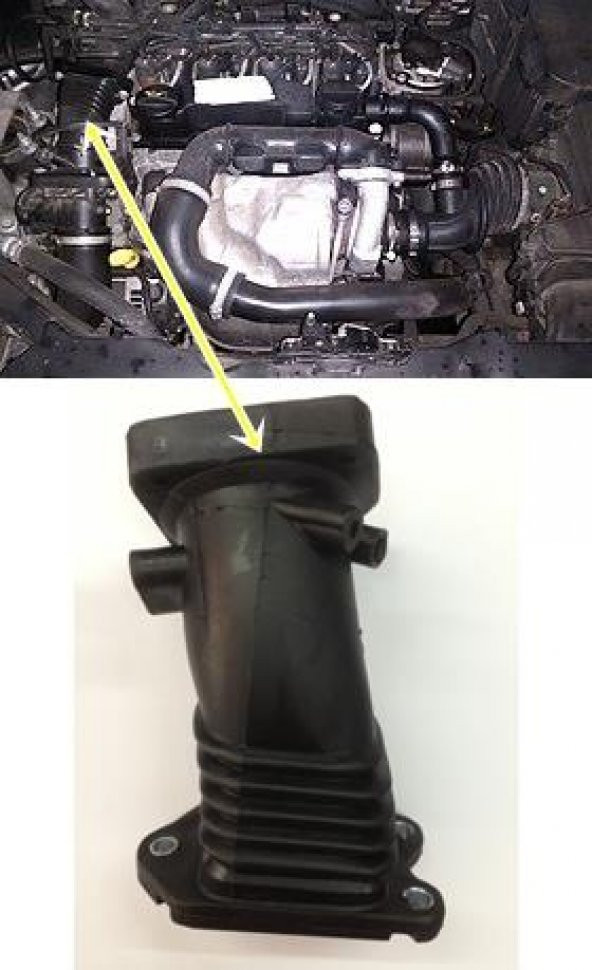TURBO HAVA HORTUMU FORD FOCUS ÇİFT ÇIKIŞ 90PS - 3