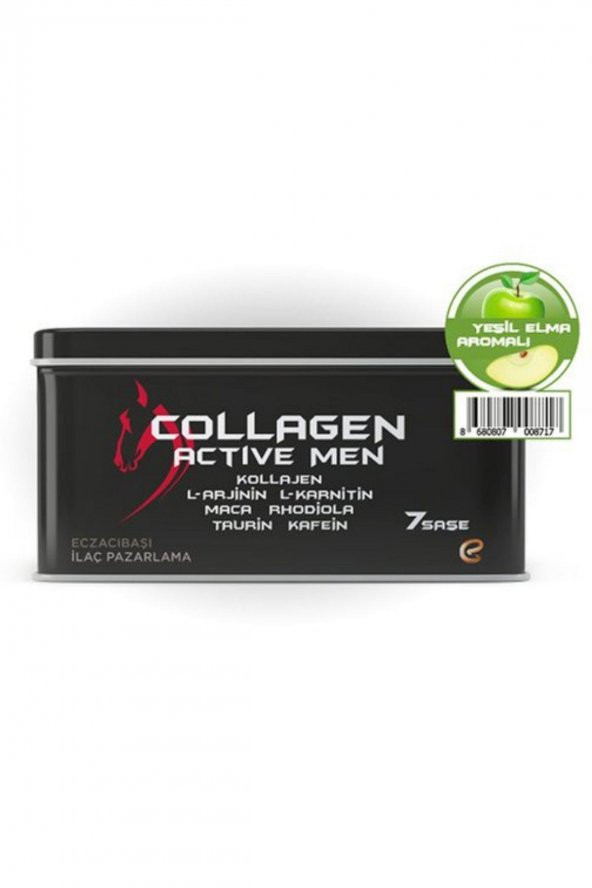Voonka Collagen Active Men 7 Saşe Yeşil Elma Aromalı