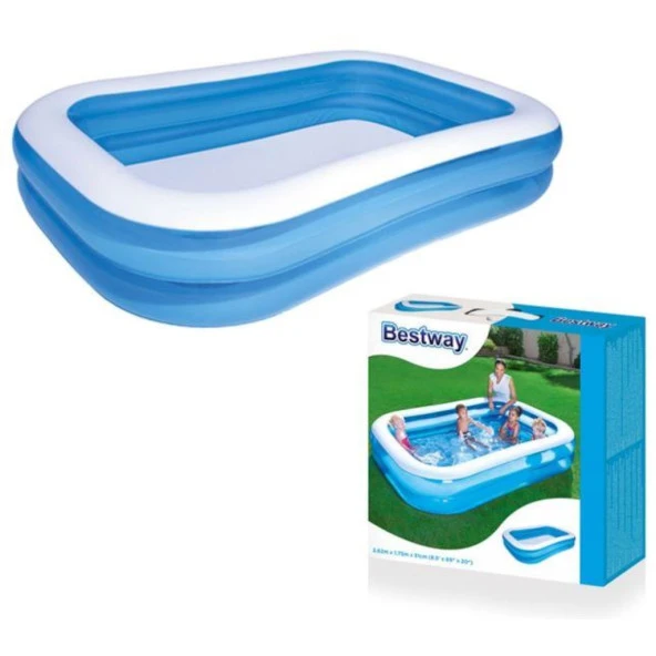 Bestway 54006 Şişme Havuz Jumbo 262X175X51CM - 2