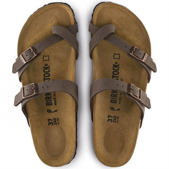 Birkenstock Mayari Bf Mocca Kahverengi Terlik 071061 - 3