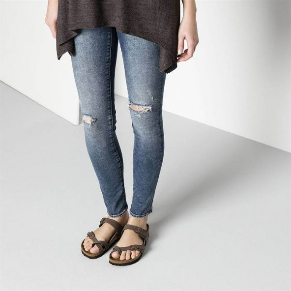 Birkenstock Mayari Bf Mocca Kahverengi Terlik 071061 - 4