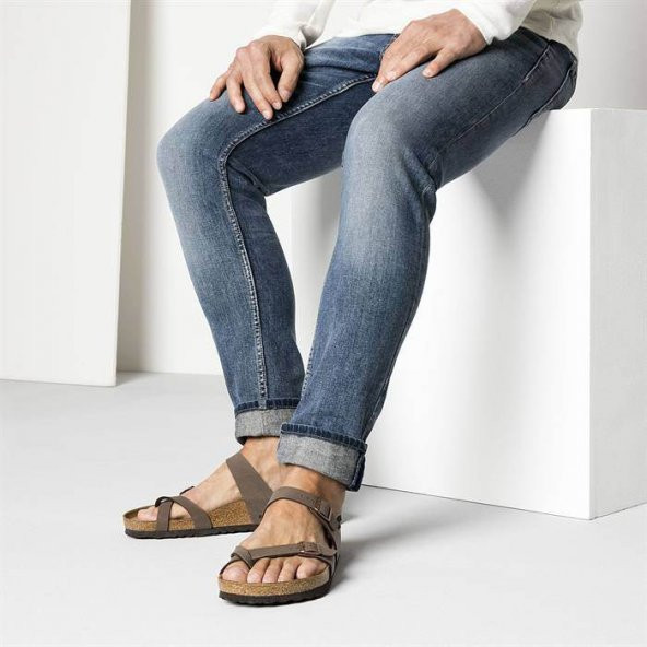 Birkenstock Mayari Bf Mocca Kahverengi Terlik 071061 - 6