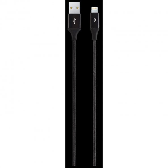 TTec AlumiCable iPhone Şarj Kablosu - Siyah 2DK16S