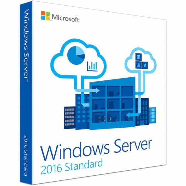 Windows Server 2016 Standard 16 Core 64Bit OEM P73-07191 (Elektronik Lisans)