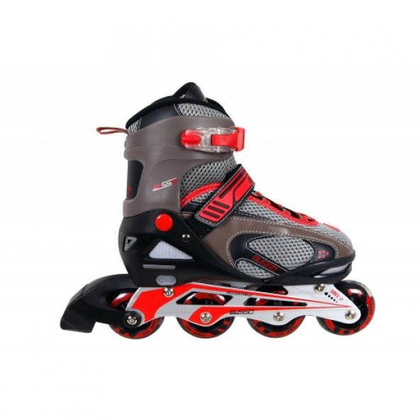Busso Classic ABEC 7 Alüminyum Silikon Teker Paten Kırmızı - 1