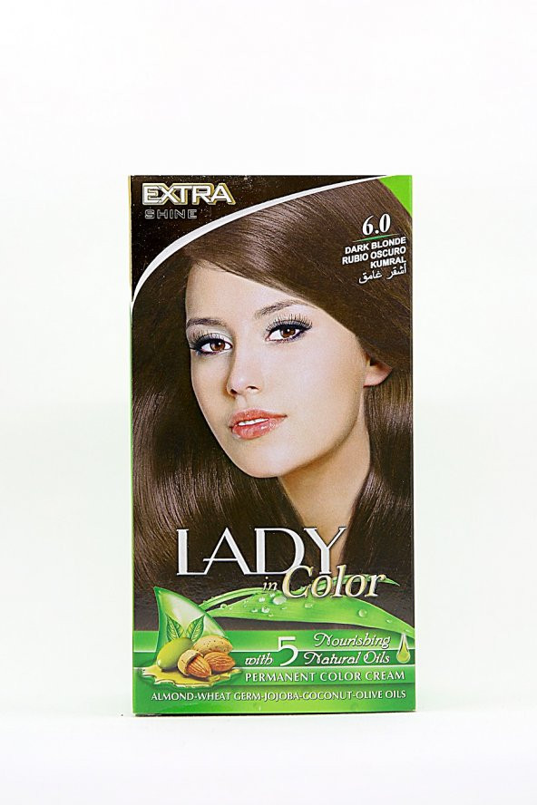 Lady Color Saç Boyası (Kumral) 6.0