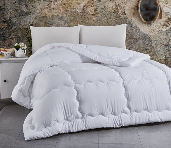 Komfort Tek Kişilik Micro Saten Lüx Yorgan + Yastık