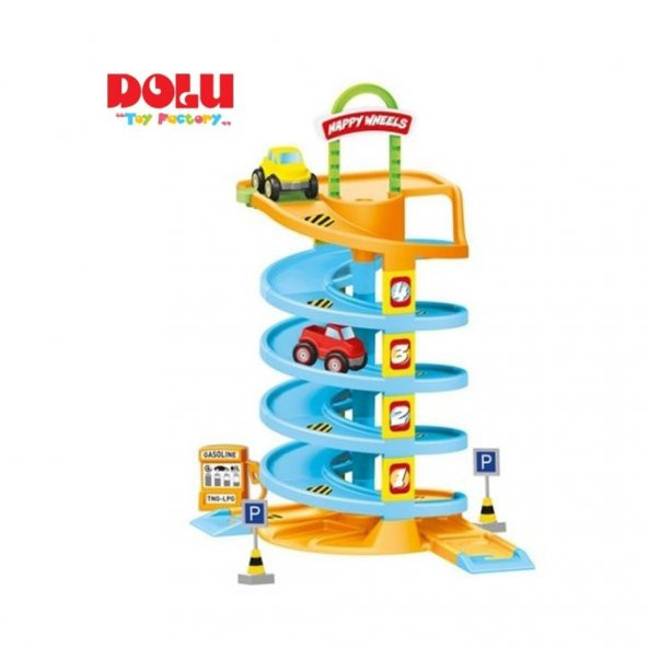 Dolu 5153 Toy Factory Spiral Yol Oyuncak Seti 38 PARÇA