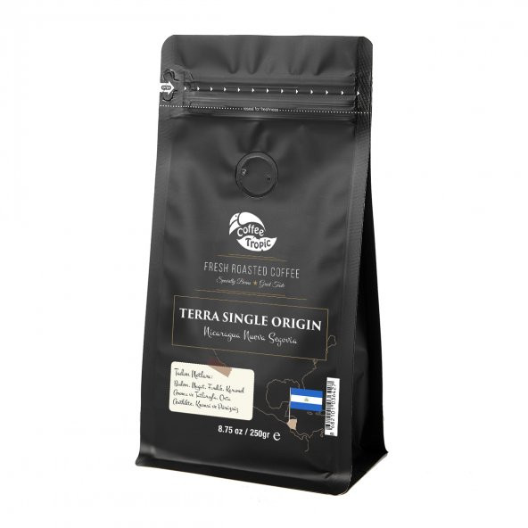 Coffeetropic Terra Single Origin Nicaragua Nueva Segovia 250 Gr