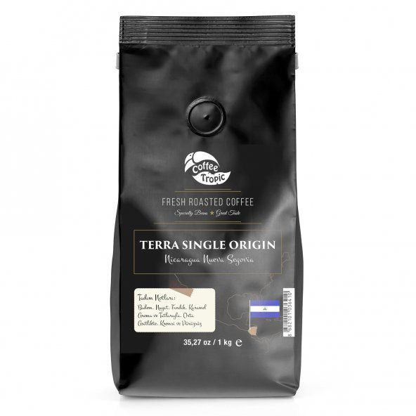 Coffeetropic Terra Single Origin Nicaragua Nueva Segovia 1 Kg