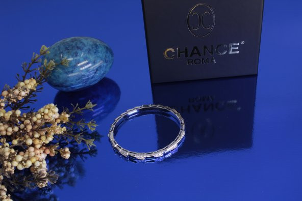 İtalya Pırlanta Gümüş Altın Tamtur Yılan Bileklik Kelepçe Bilezik - 4