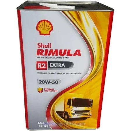 Shell Rimula R2 Extra 20w50 - 16 Kg 2020 ÜRETİM KAMPANYA