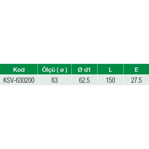 Formül PPRC 63 mm Plastik Küresel Vana PN25 (2 Adet) - 3