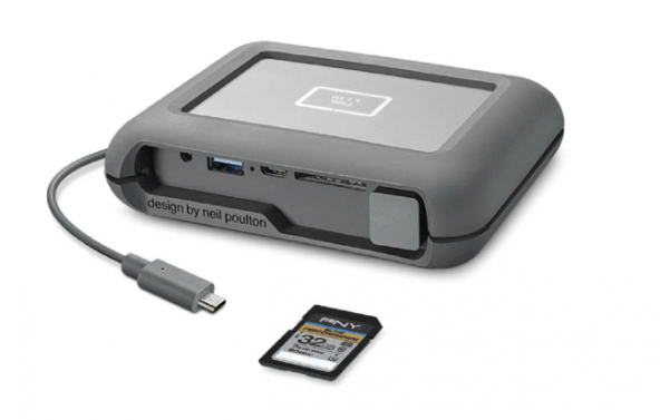 LaCie 2TB DJI COPILOT BOSS EXTERNAL STGU2000400 - 2