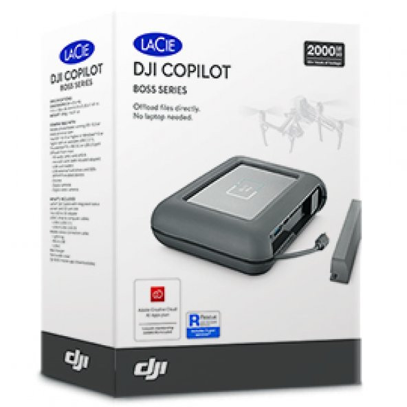 LaCie 2TB DJI COPILOT BOSS EXTERNAL STGU2000400 - 6