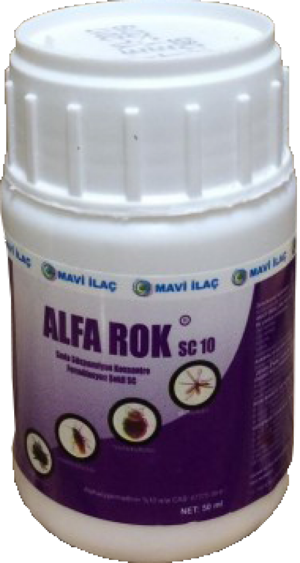 10 Adet Alfa Rok Kara, Sivri Sinek Haman Böceği İlacı SKT:07/2021