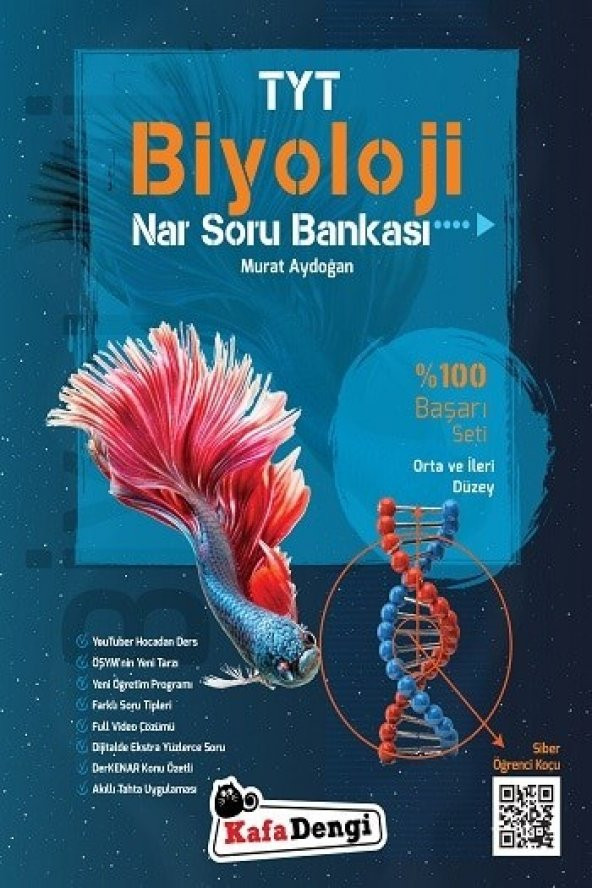 KafaDengi Yayınları TYT Biyoloji Orta ve İleri Düzey Soru Bankası