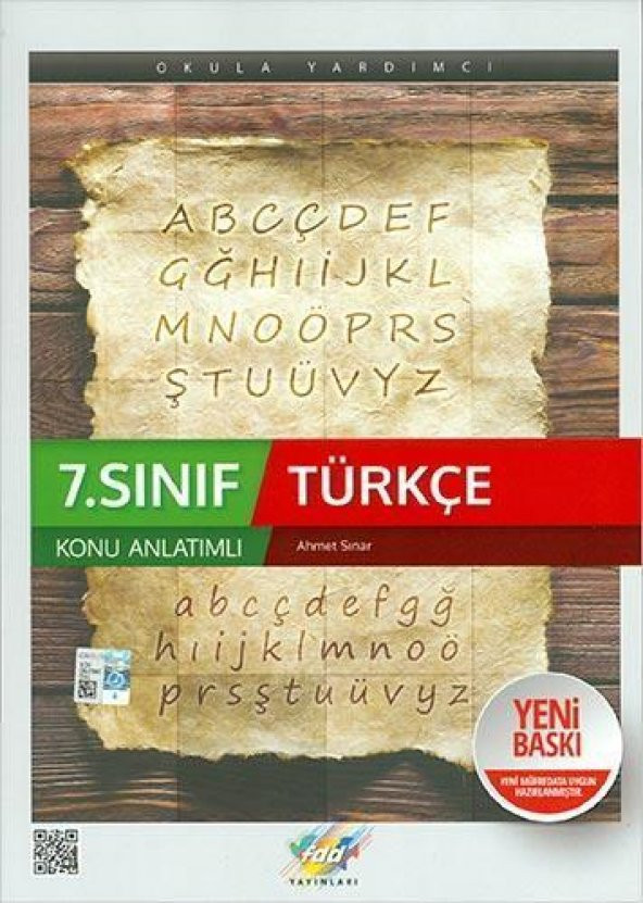 7.Sınıf Türkçe Konu Anlatımlı FDD Yayınları