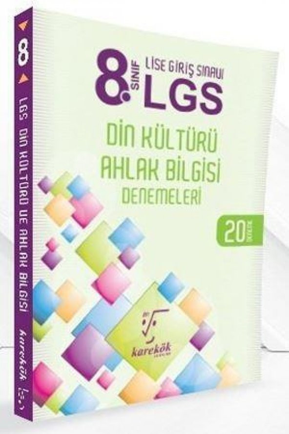 8.Sınıf LGS Din Kültürü ve Ahlak Bilgisi Denemeleri Karekök Yayınları