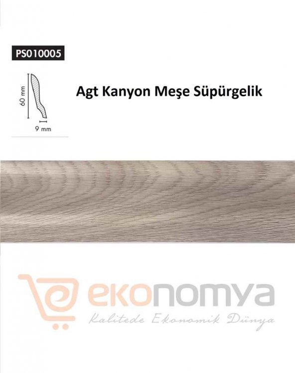 AGT SÜPÜRGELİK KANYON MEŞE FINISH 60*9