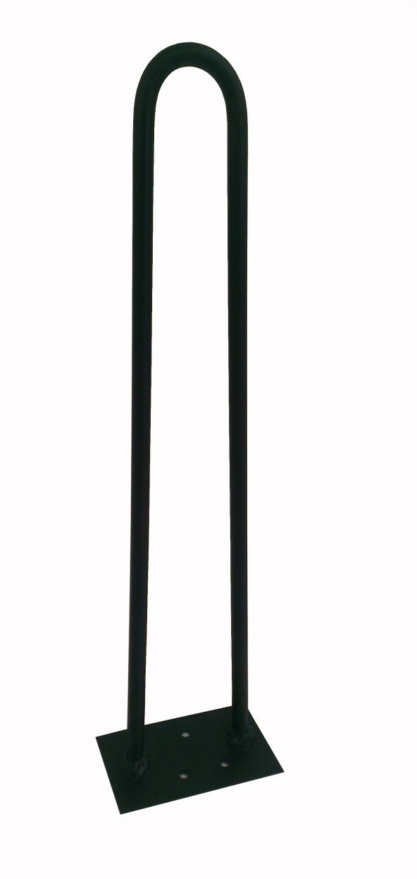 Rustik Demir Firkete Ayak Masa Sehpa Ayağı 15 cm U tarz