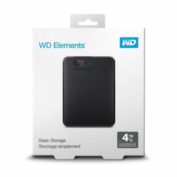 WD 2.5" 4TB Elements WDBU6Y0040BBK USB3.0
