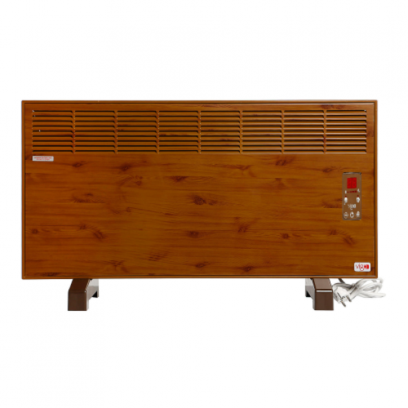 iVigo Elektrikli Panel Konvektör Isıtıcı Dijital 2500 Watt Ahşap EPK4590E25A