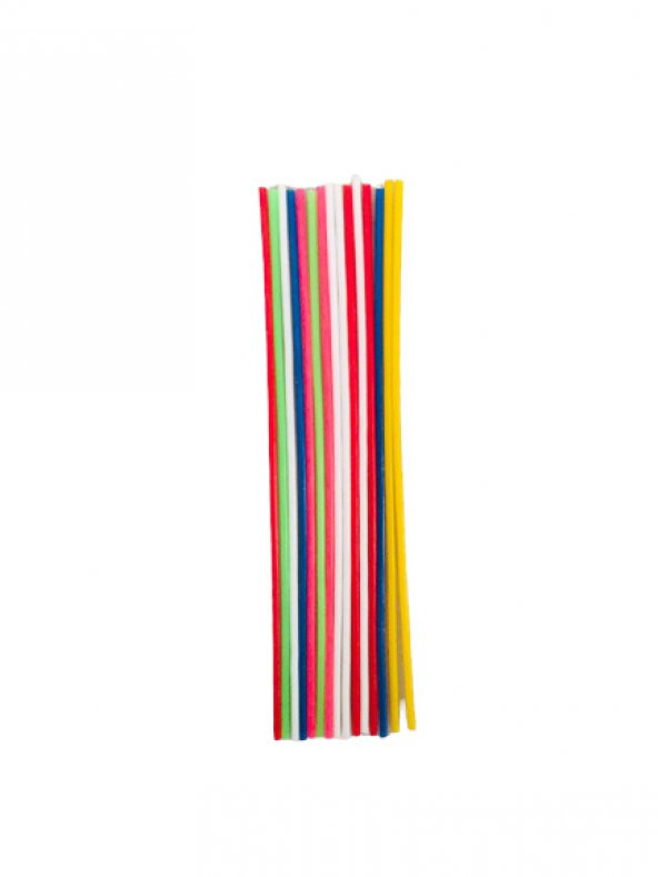 PASTA MUMU İNCE KARIŞIK RENK 16LI - 2