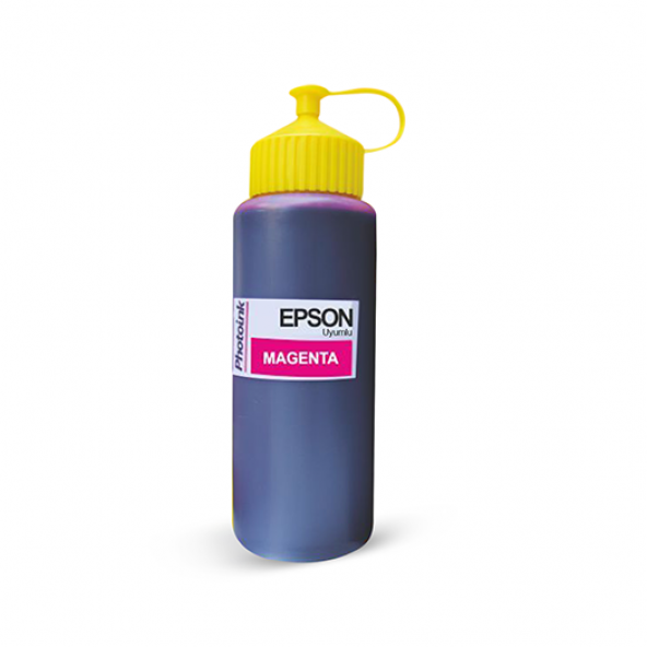 Epson Plotter İçin Uyumlu 500 ml Pigment Magenta Photoink Mürekkep