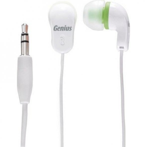 Genius GHP-200X Kulak İçi Kulaklık Yeşil-Beyaz