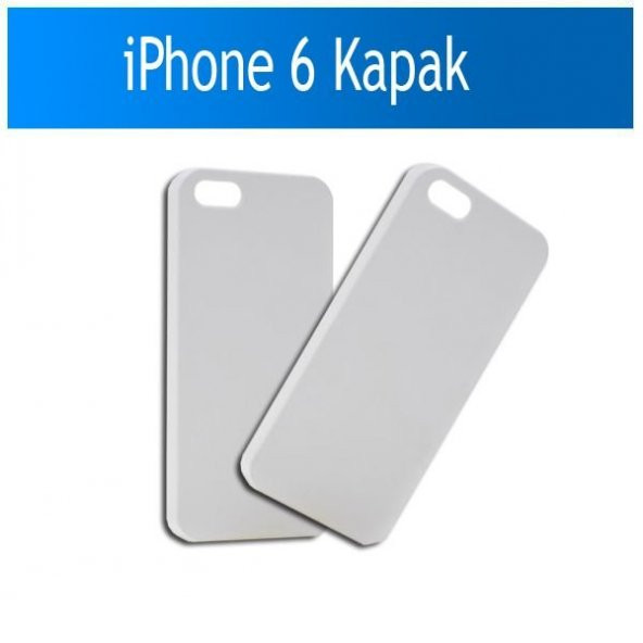 3D Süblimasyon iPhone 6 Telefon Kapağı