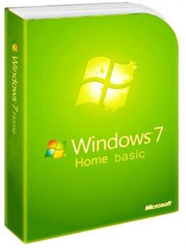 Microsoft Windows 7 Home Basic 64 Bit OEM SP1TR F2C-01529