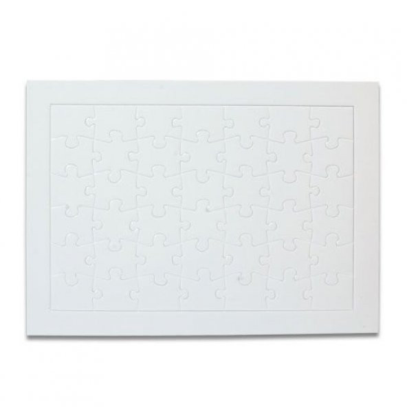 Puzzle Süblimasyon A4 Beyaz 42 Parça ,Transfer Baskı Puzzle , Yapboz